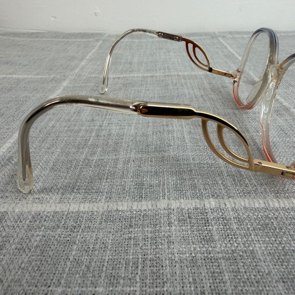 VTG‎ BerDel Sferoflex Oversized Eyeglasses Large Frames Made in Italy Pink Blue main image 4